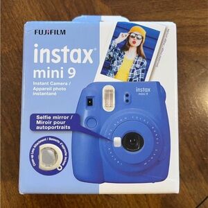 Fujifilm Instax Mini 9 Cobalt Blue Camera